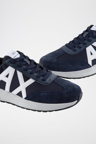 Baskets - Bleu marine - Armani Exchange