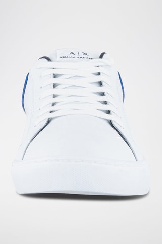 Baskets en cuir - Blanc - Armani Exchange