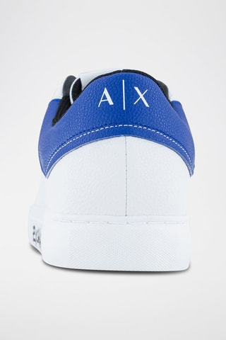 Baskets en cuir - Blanc - Armani Exchange