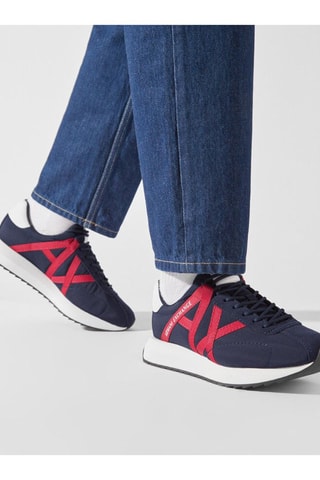Baskets - Bleu marine - Armani Exchange