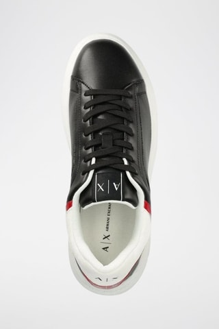 Baskets en cuir - Noir - Armani Exchange
