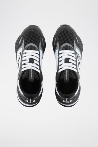 Baskets en cuir - Noir et blanc - EA7