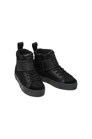 Baskets plateformes montantes - Noir - EA7 Kid