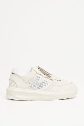Baskets en cuir - Blanc - EA7