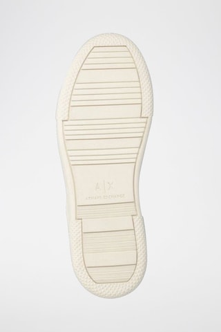 Baskets en cuir - Ecru - Armani Exchange