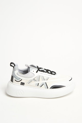 Baskets - Ecru et noir - Armani Exchange