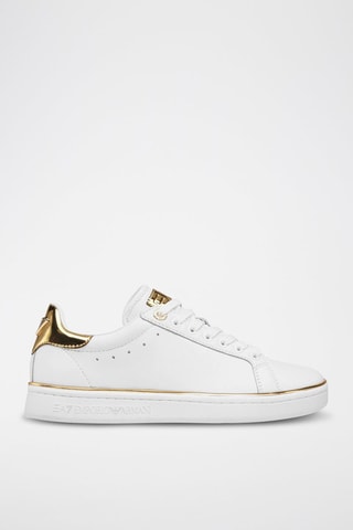 Baskets en cuir - Blanc