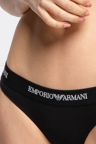 2 tangas - Noir - Emporio Armani