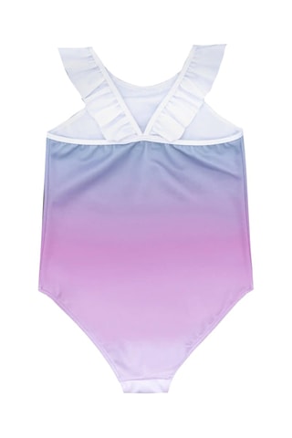 Maillot 1 pièce dip and dye - Rose - Emporio Armani