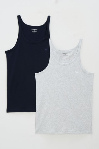 Débardeur - Gris chiné - Emporio Armani