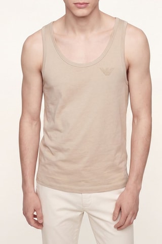 Débardeur de plage - Beige - Emporio Armani