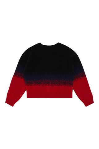 Pull en laine et mohair - Bleu marine
