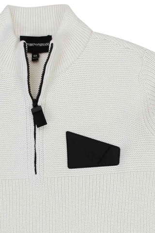 Pull en laine vierge - Ecru