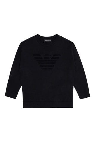 Pull en laine - Bleu marine