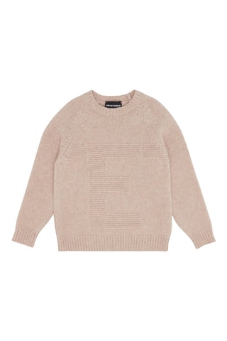 Pull en laine vierge - Beige