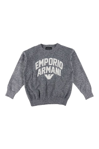 Pull - Gris chiné - Emporio Armani