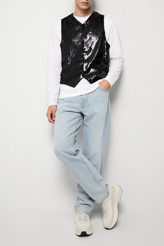Gilet sans manches - Noir - Emporio Armani