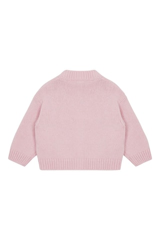 Gilet en laine et cachemire - Rose