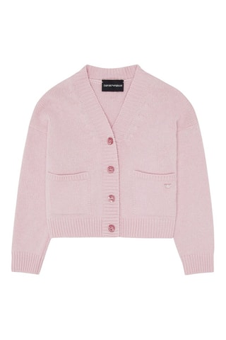 Gilet en laine et cachemire - Rose