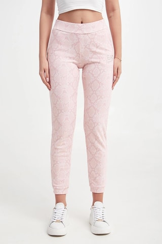 Pantalon taille haute - Rose