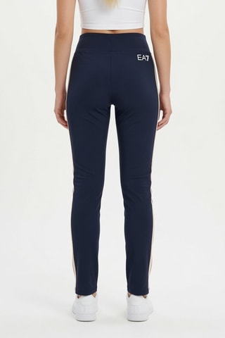 Pantalon taille haute - Bleu marine