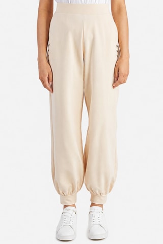 Pantalon taille haute - Beige