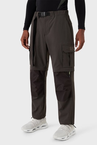 Pantalon trompe l’œil - Marron