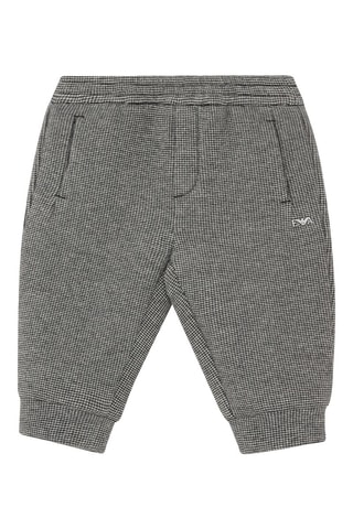 Jogging - Gris foncé et blanc
