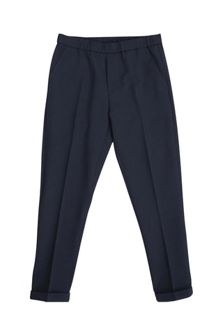 Pantalon en laine - Bleu nuit