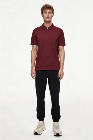 Pantalon en laine vierge - Noir - Emporio Armani