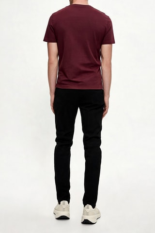 Pantalon straight - Noir - Emporio Armani