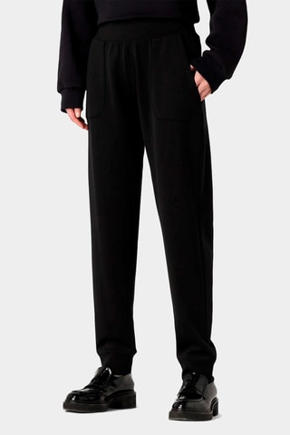Pantalon loose - Noir - Emporio Armani