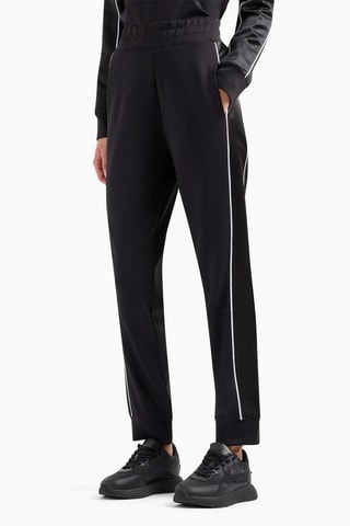 Jogging taille haute - Noir - Emporio Armani