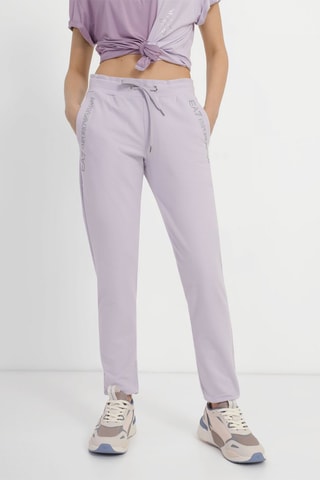Jogging taille haute - Violet