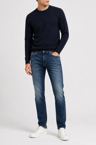 Jean slim - Bleu cobalt - Emporio Armani