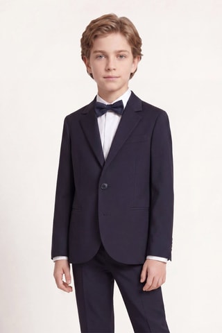 Costume en laine vierge - Gris - Emporio Armani
