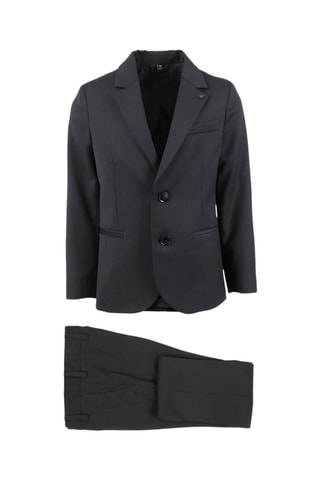 Costume en laine vierge - Noir - Emporio Armani