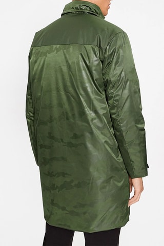 Manteau à capuche - Vert foncé
