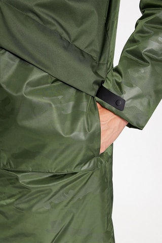 Manteau à capuche - Vert foncé