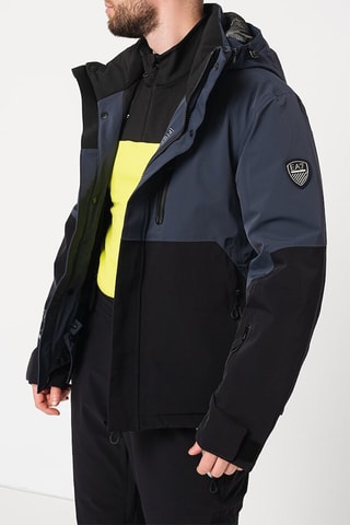 Parka à capuche - Bleu foncé
