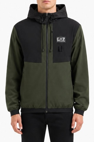 Veste à capuche - Kaki