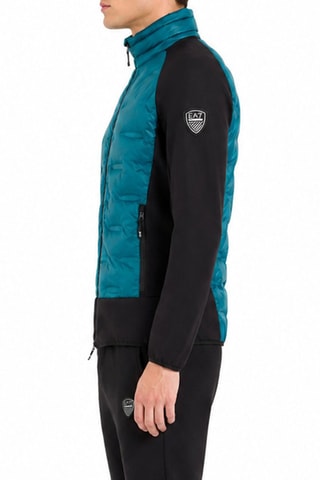 Veste - Noir et bleu canard