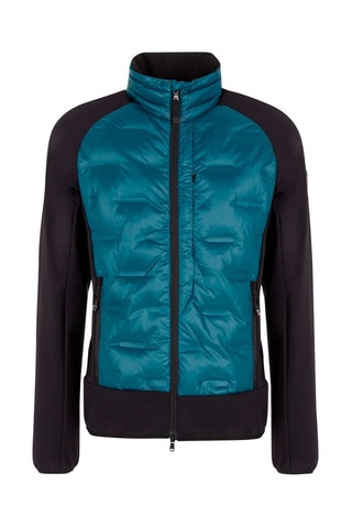 Veste - Noir et bleu canard