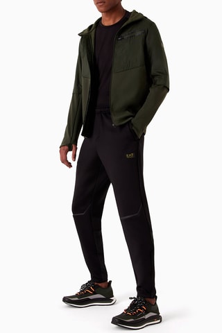 Veste à capuche - Vert