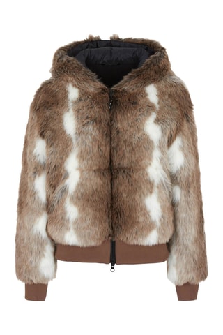 Veste à capuche - Marron