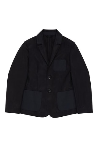 Veste en lin - Bleu marine