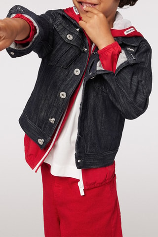Veste à capuche - Rouge