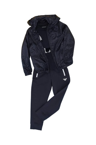 Veste à capuche - Bleu nuit