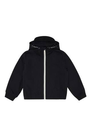 Coupe-vent à capuche - Noir