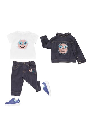 Veste en jean - Bleu foncé